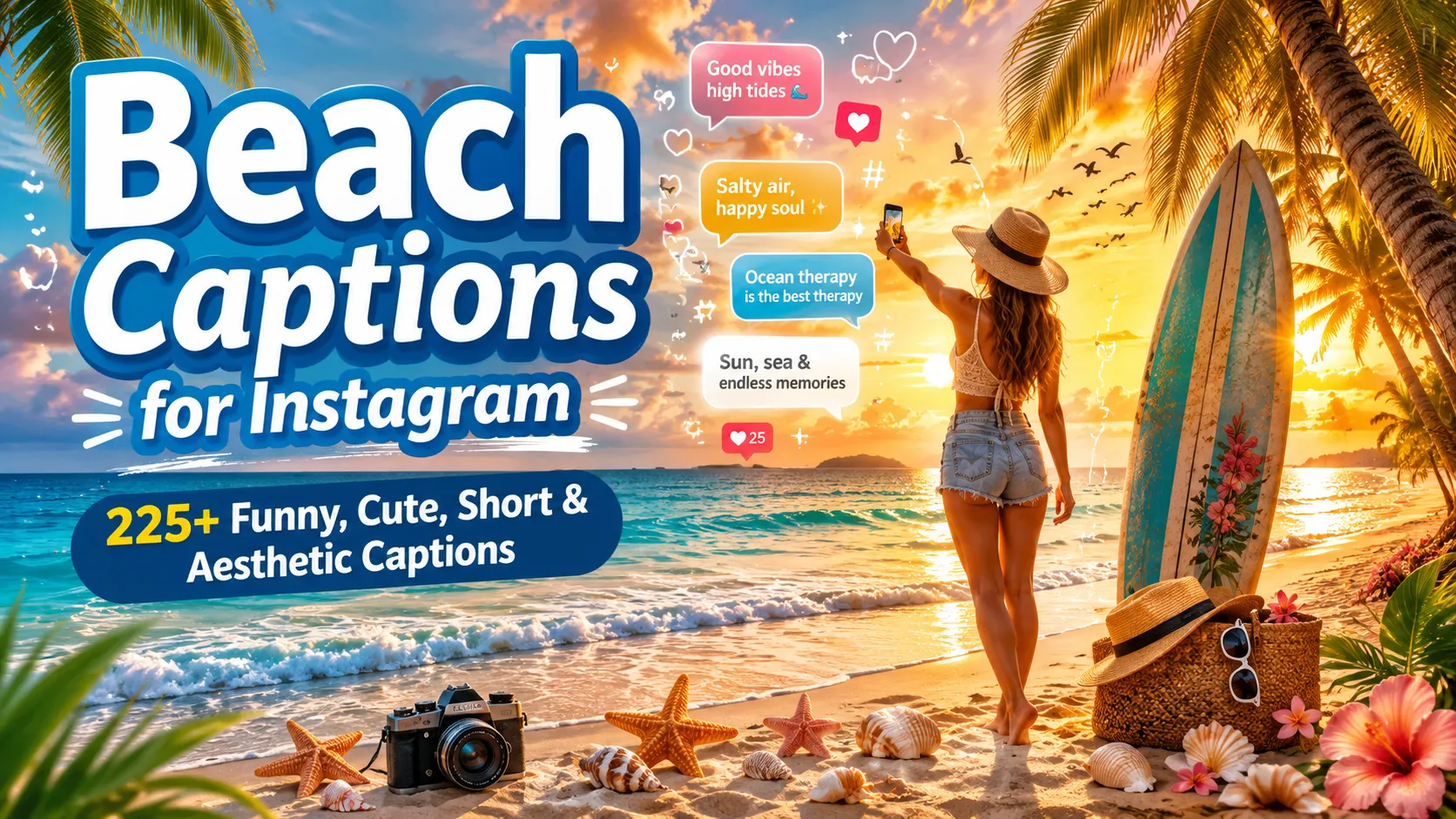 Beach Captions for Instagram