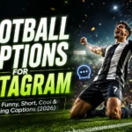 Football Captions for Instagram