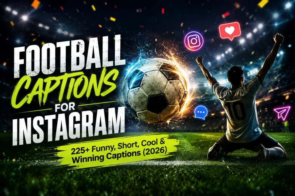 Football Captions for Instagram