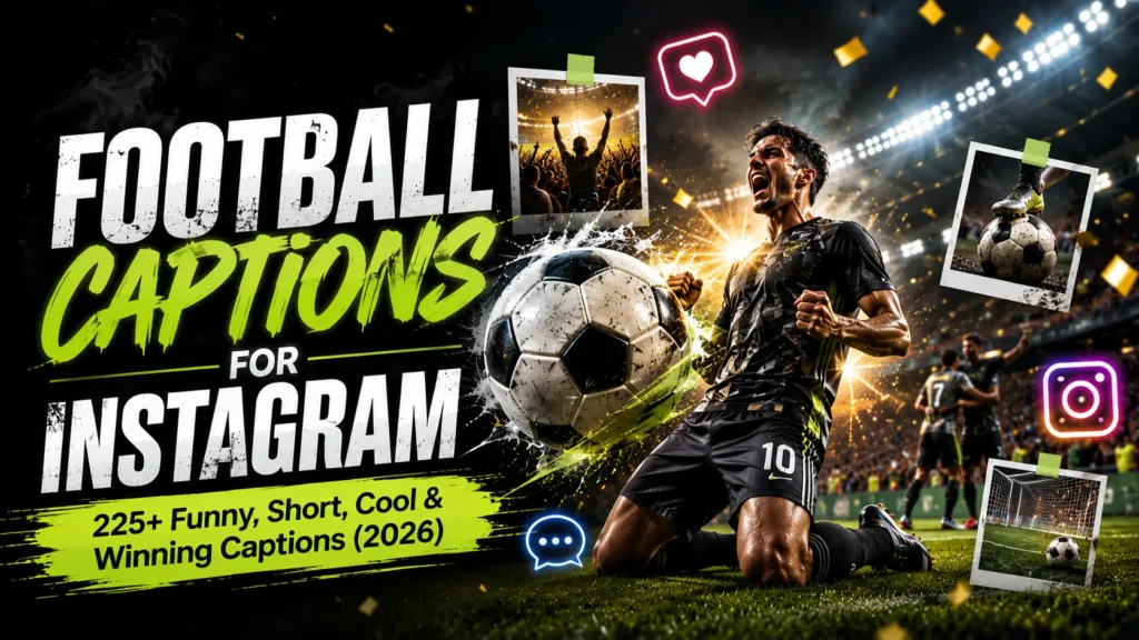 Football Captions for Instagram