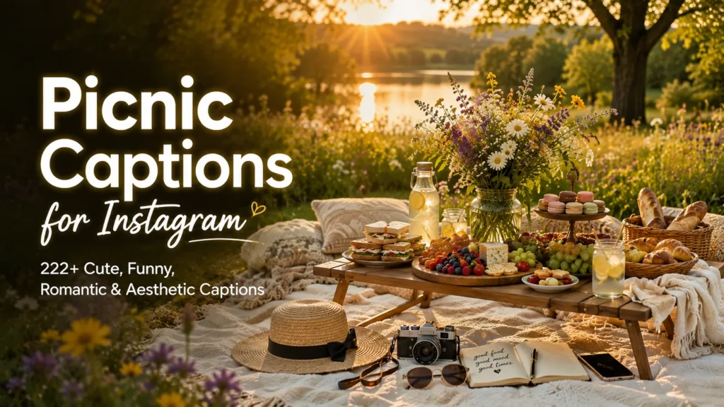 Picnic Captions for Instagram