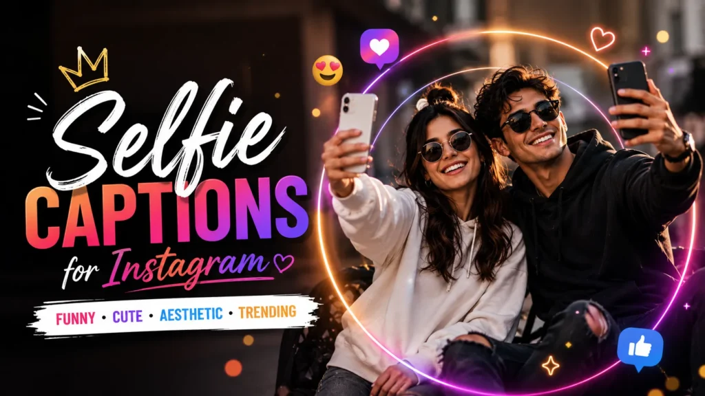 Selfie Captions for Instagram