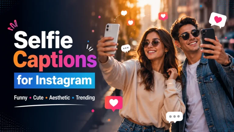 Selfie Captions for Instagram