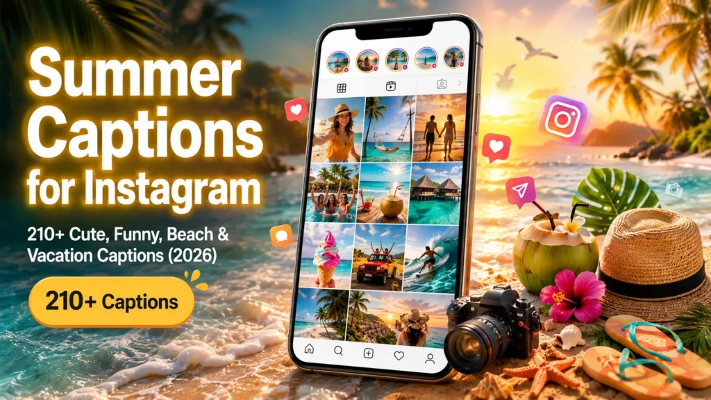 Summer Captions for Instagram