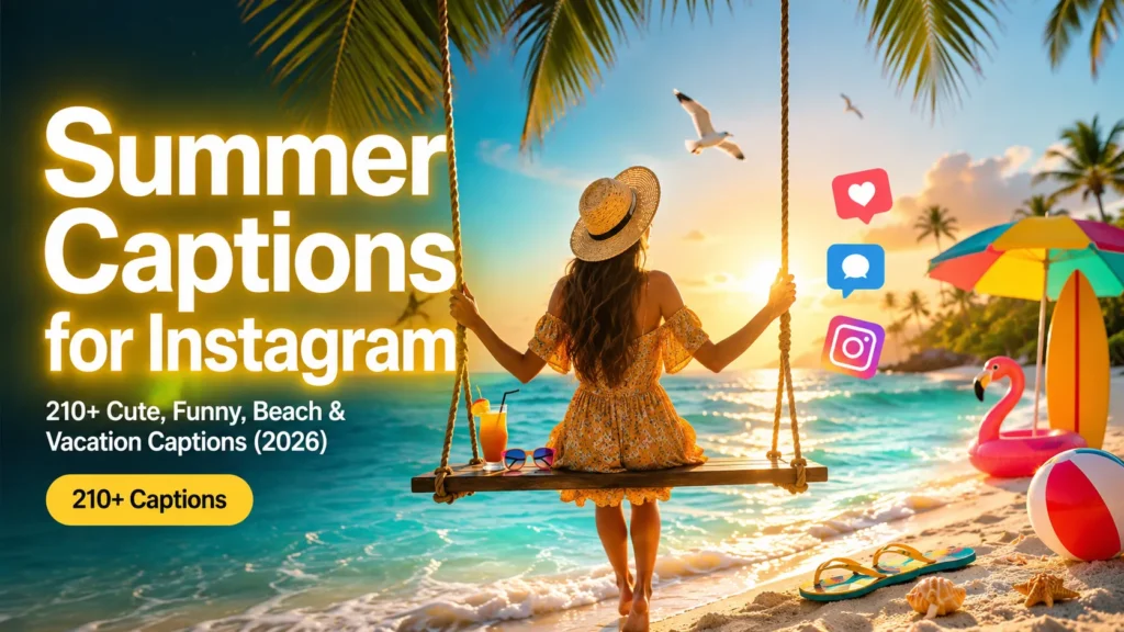 Summer Captions for Instagram