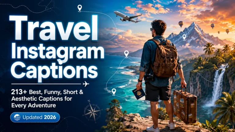 Travel Instagram Captions