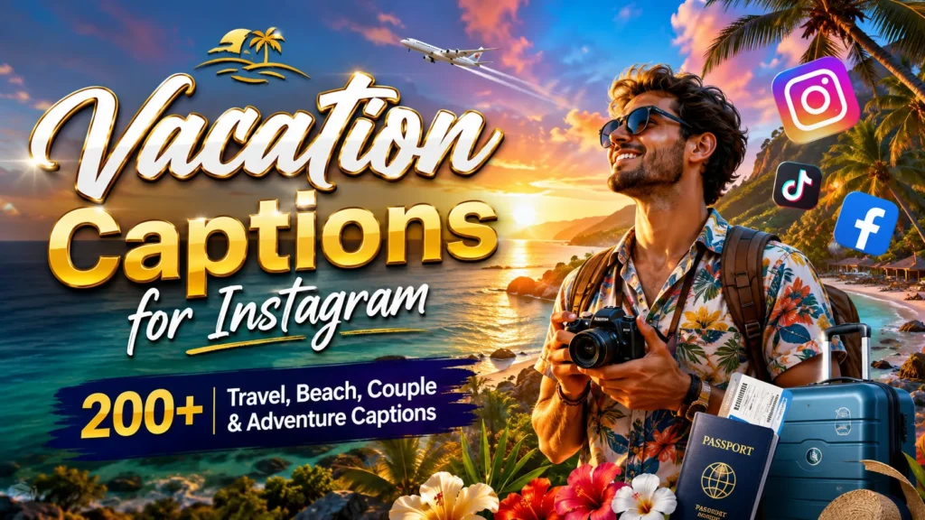 Vacation Captions