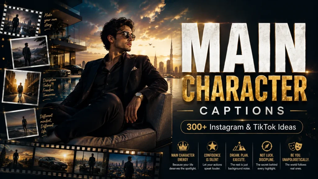 Main Character Captions