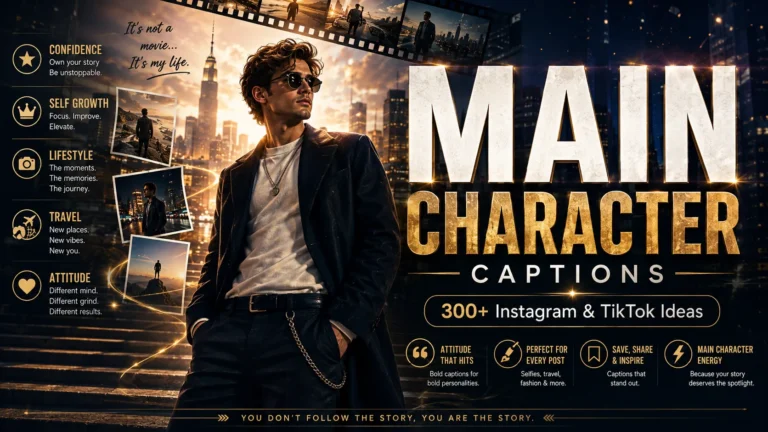 Main Character Captions