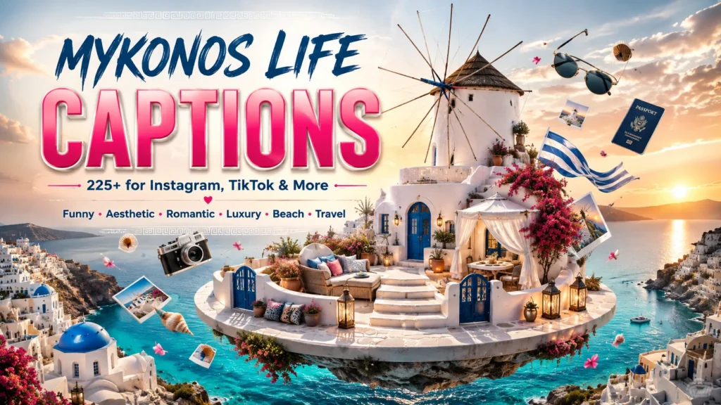 Mykonos Life Captions