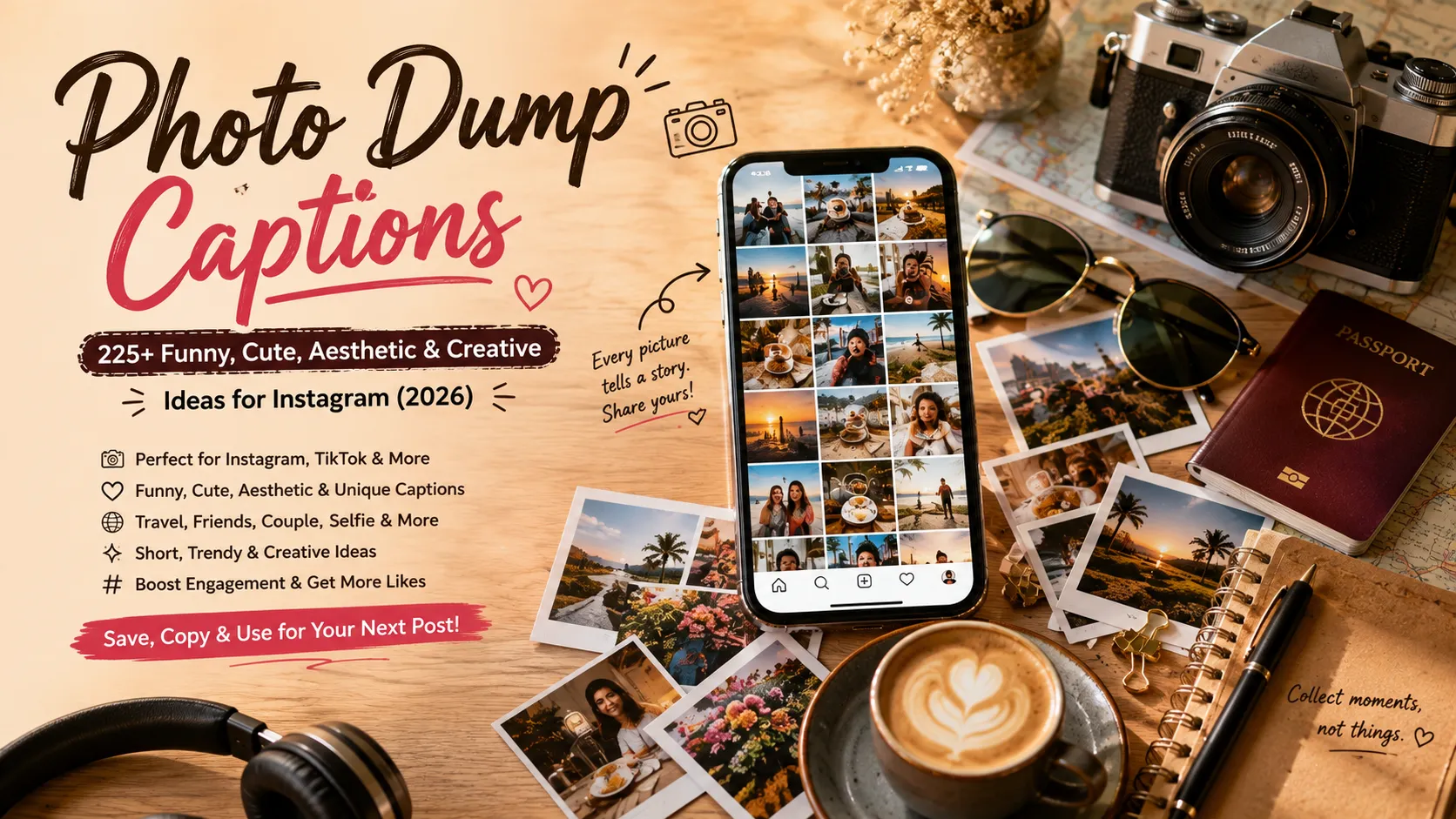 Photo Dump Captions