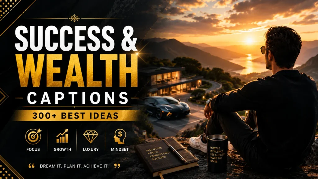 Success & Wealth Captions