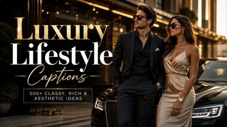 Luxury Lifestyle Captions
