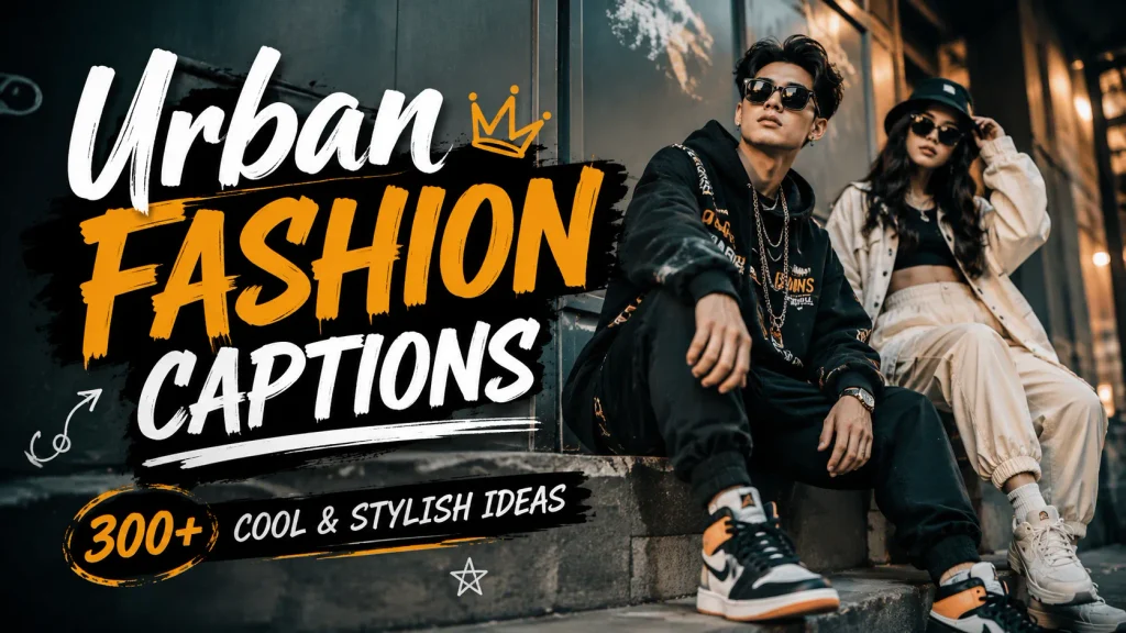 Urban Fashion Captions
