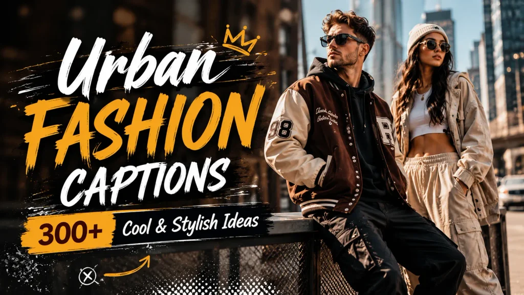 Urban Fashion Captions