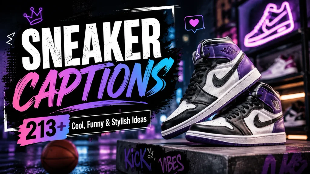 Sneaker Captions