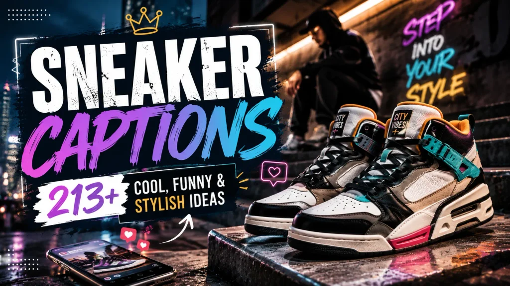 Sneaker Captions