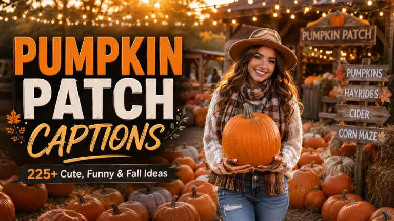 Pumpkin Patch Captions
