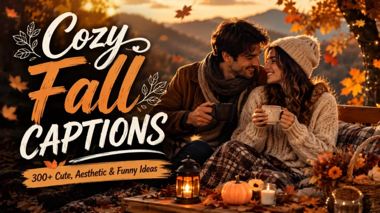 Cozy Fall Captions