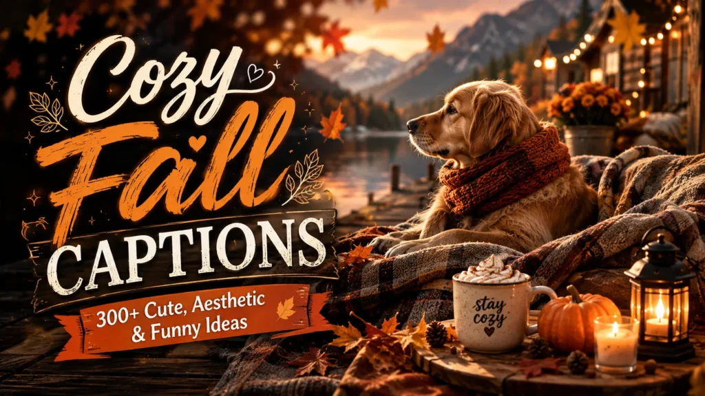 Cozy Fall Captions