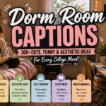 Dorm Room Captions