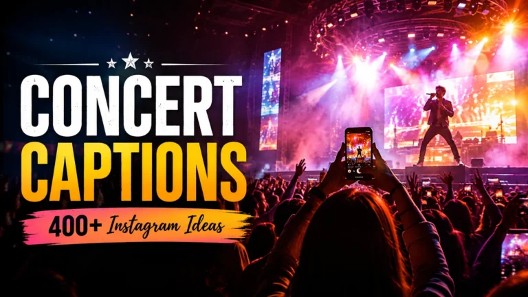 Concert Captions