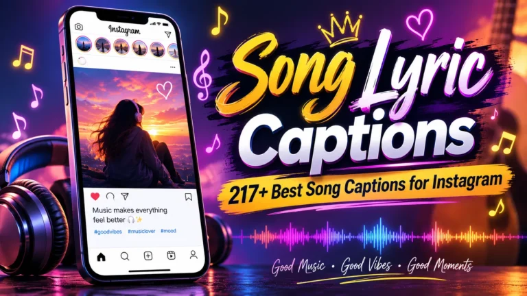 Song Lyric Captions