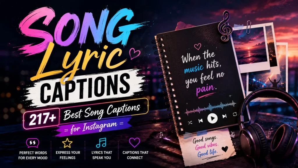 Song Lyric Captions
