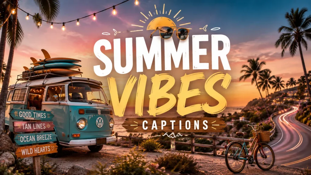 Summer Vibes Captions