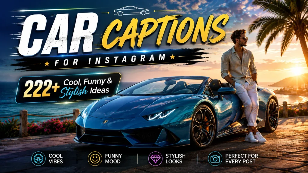 Car Captions for Instagram