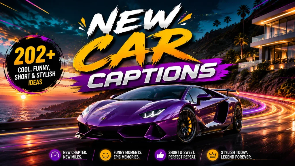 New Car Captions