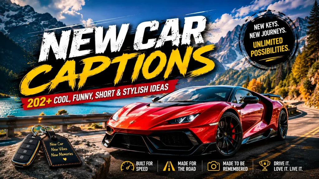 New Car Captions