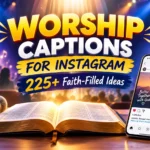 Worship Captions for Instagram