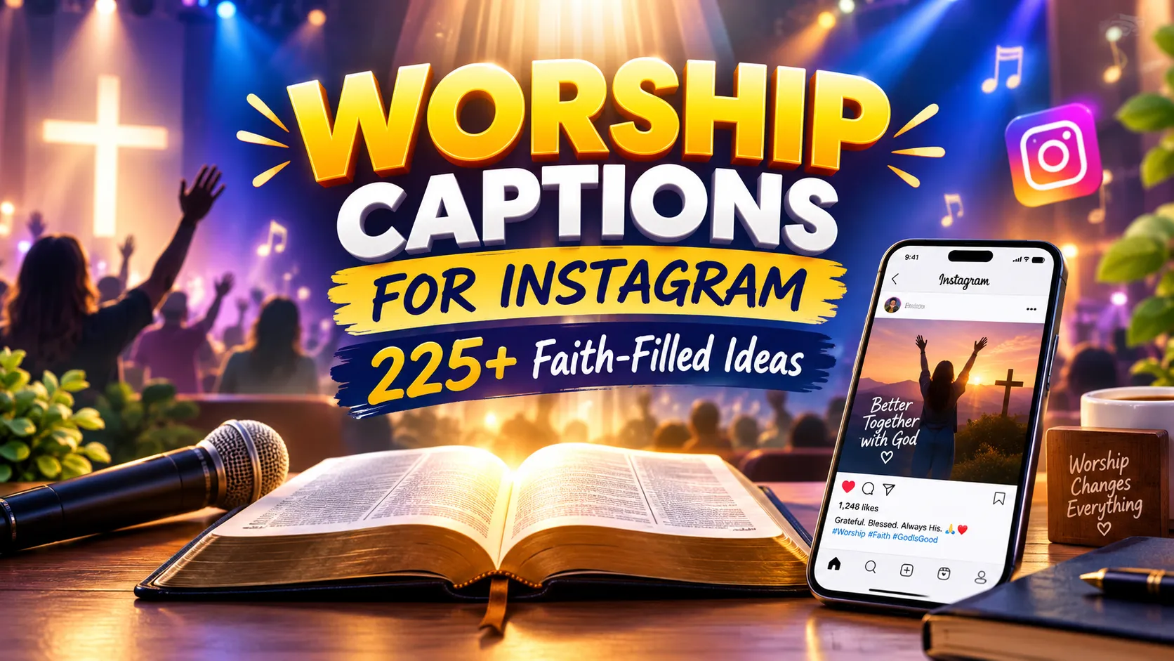 Worship Captions for Instagram