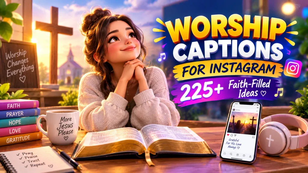Worship Captions for Instagram