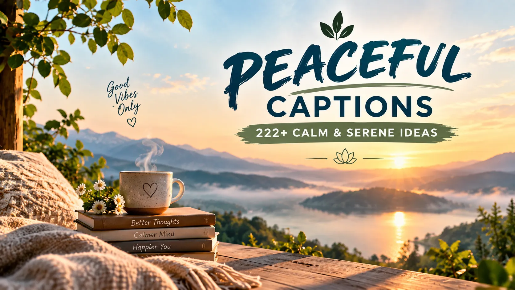 Peaceful Captions for Instagram