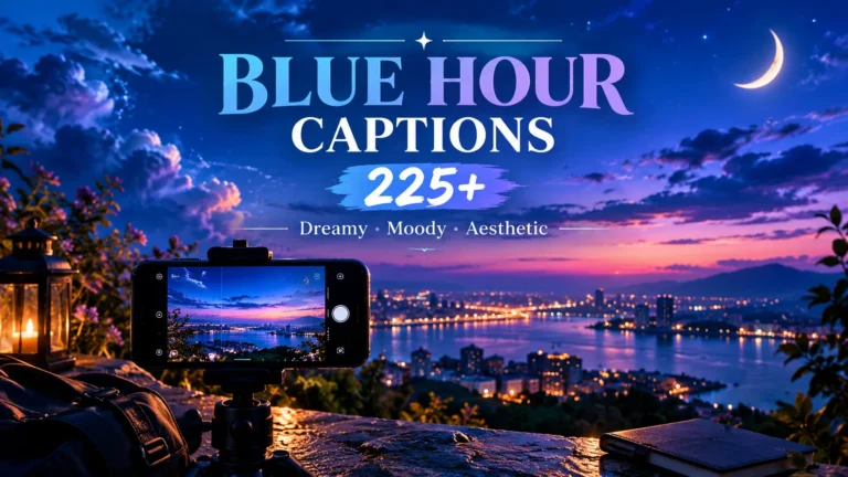 Blue Hour Captions