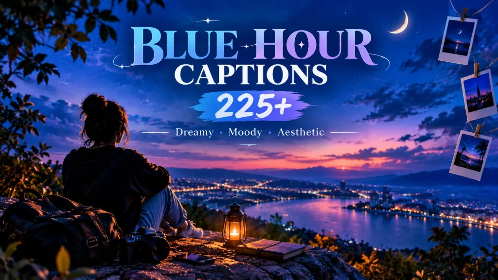 Blue Hour Captions